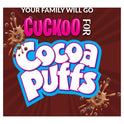 Cocoa Puffs, Chocolate Breakfast Cereal with Whole Grains Brand, Mega Size, 28.5 oz