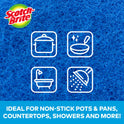 Scotch-Brite Non-Scratch Scour Pads, 3 Pads Total