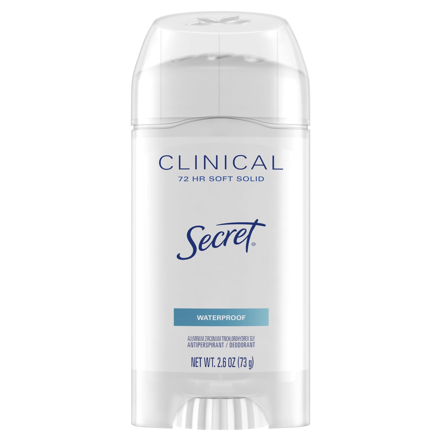 Secret Clinical Strength Soft Solid Antiperspirant and Deodorant, Waterproof, 2.6 oz