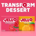 Jell-O Watermelon Artificially Flavored Gelatin Dessert Mix, 3 oz Box