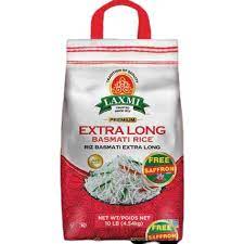 Laxmi Extra Long Basmati Rice 10lb