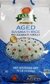 Laxmi Aged Basmati Rice 10lb