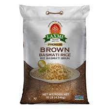 Laxmi Brown Basmati Rice 10lb