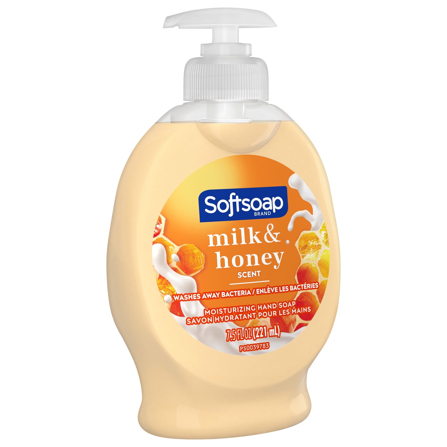 Softsoap Milk & Honey Scent Liquid Hand Soap, Moisturizing Liquid Hand Soap, 7.5 oz