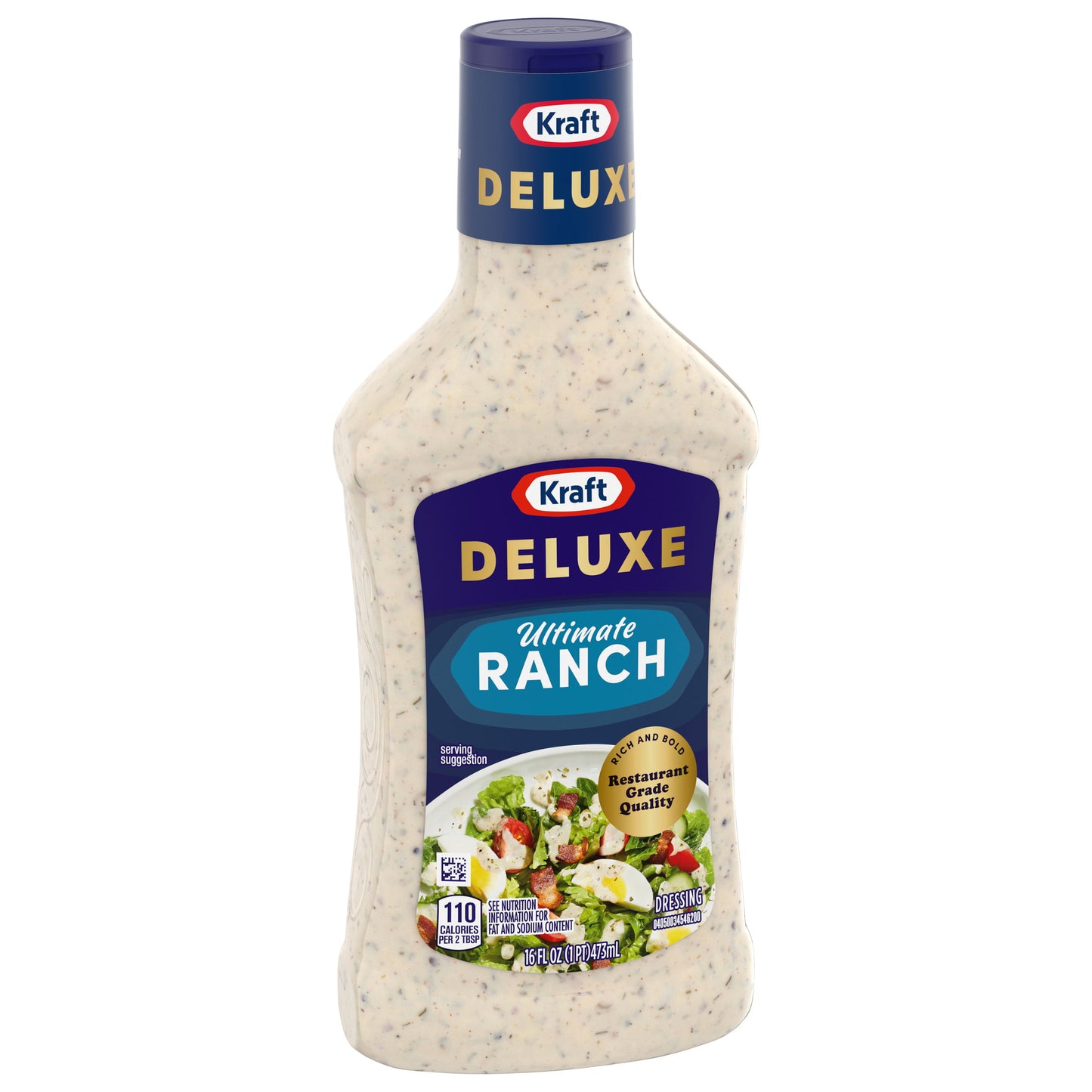 Kraft Deluxe Ultimate Ranch Dressing, 16 oz Bottle