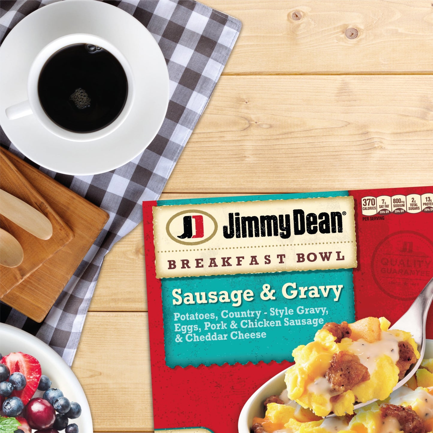 Jimmy Dean Sausage & Gravy Breakfast Bowl, 7 oz (Frozen)