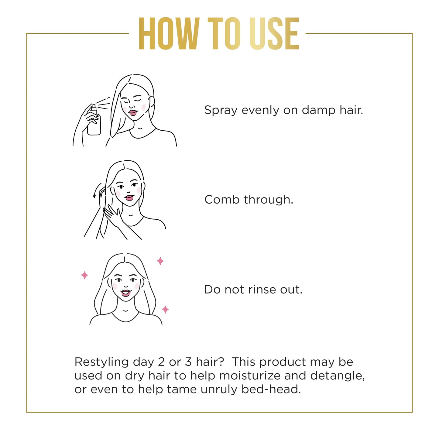 Pantene Pro-V Moisturizing Leave-in Conditioner Mist, 8.5 oz