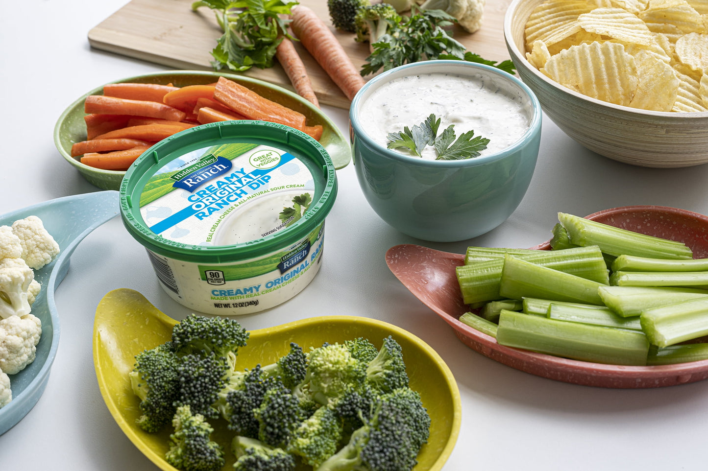 Hidden Valley Ranch Buttermilk Ranch Dip,12oz (Allergens Not Contained: Fish Free)