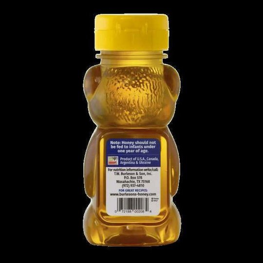 Burleson's Grade A Natural Clover Honey, 8 fl. oz.