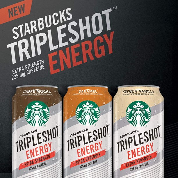 Starbucks Tripleshot Energy Mocha Extra Strength Coffee Energy Drink, 15 oz Can