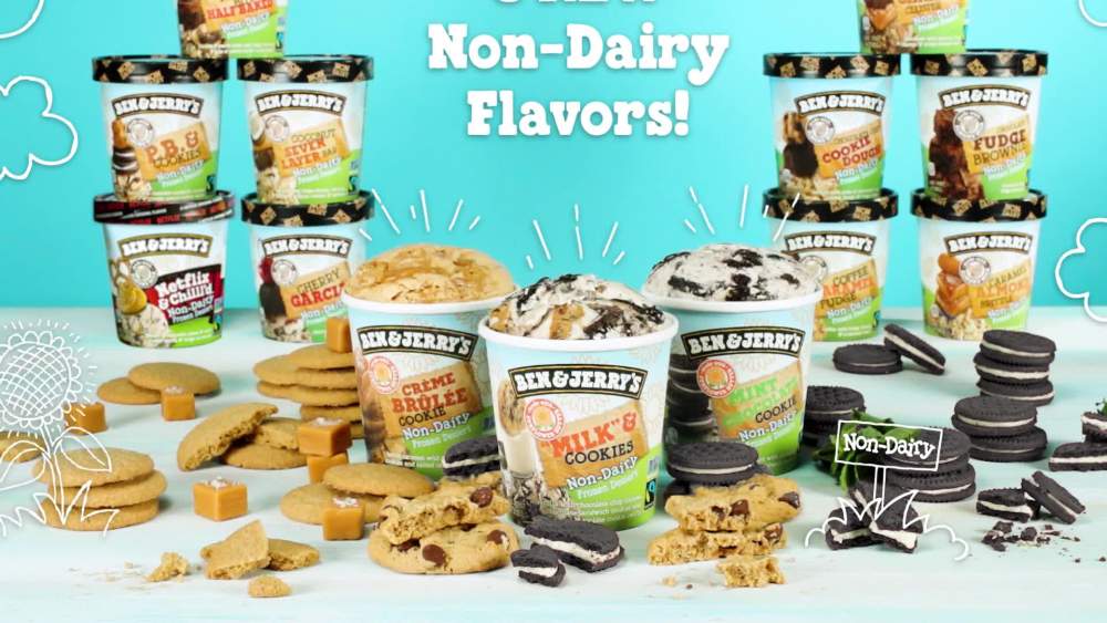 Ben & Jerry's Non Dairy Milk and Cookies Ice Cream, 16 fl oz