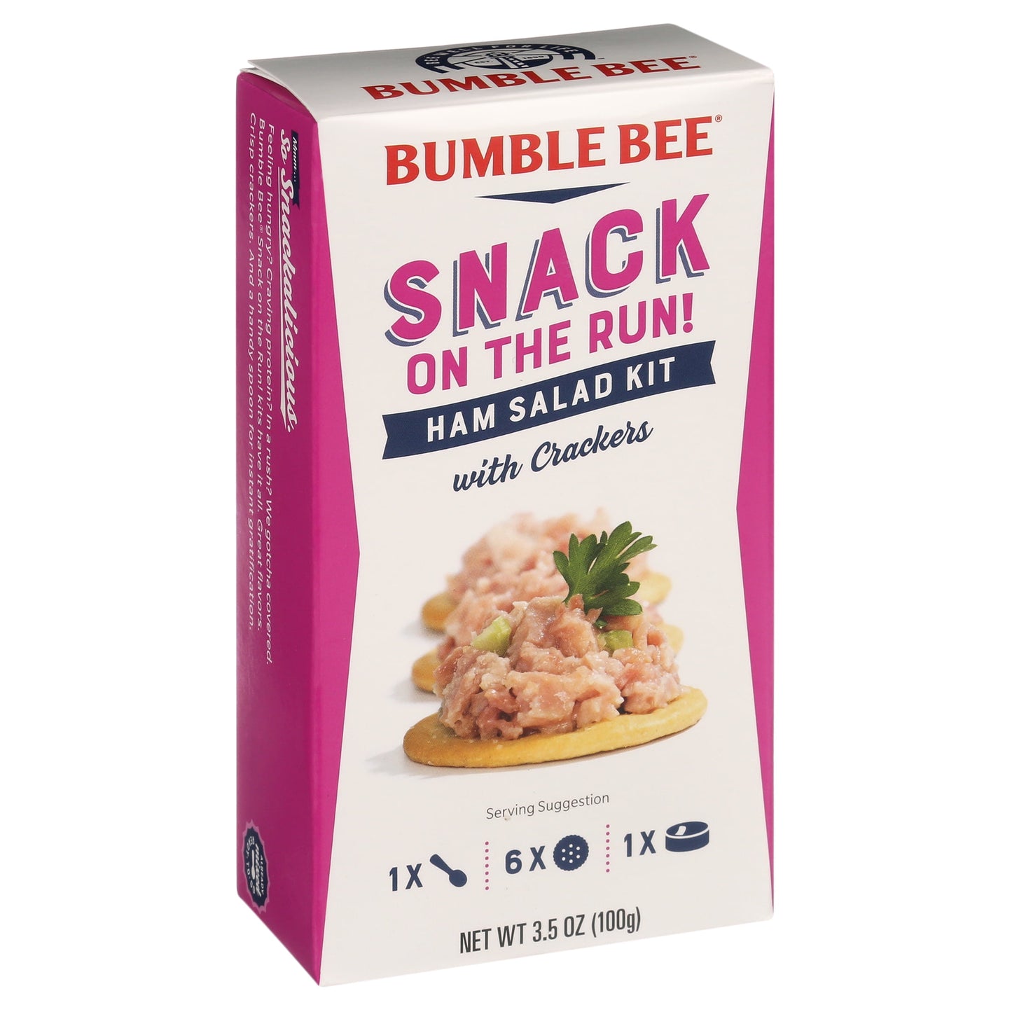 Bumble Bee Snack On The Run Ham Salad with Crackers Kit, 3.5 oz