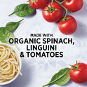 Healthy Choice Simply Steamers Creamy Spinach & Tomato Linguini Frozen Meal, 9 oz