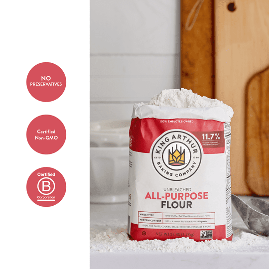 King Arthur Flour All-Purpose Unbleached Flour 5lbs