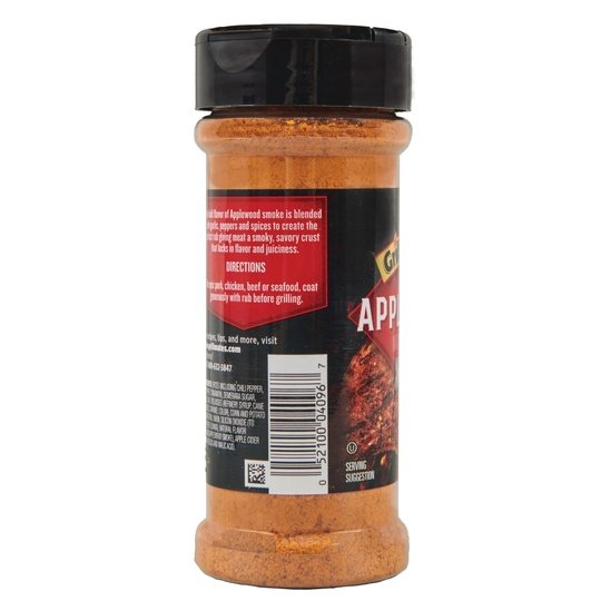 McCormick Grill Mates Applewood Rub, 6 oz Mixed Spices & Seasonings