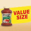 Prego Fresh Mushroom Spaghetti Sauce, 67 oz Jar