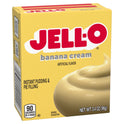 Jell-O Banana Cream Instant Pudding Mix & Pie Filling, 3.4 oz. Box