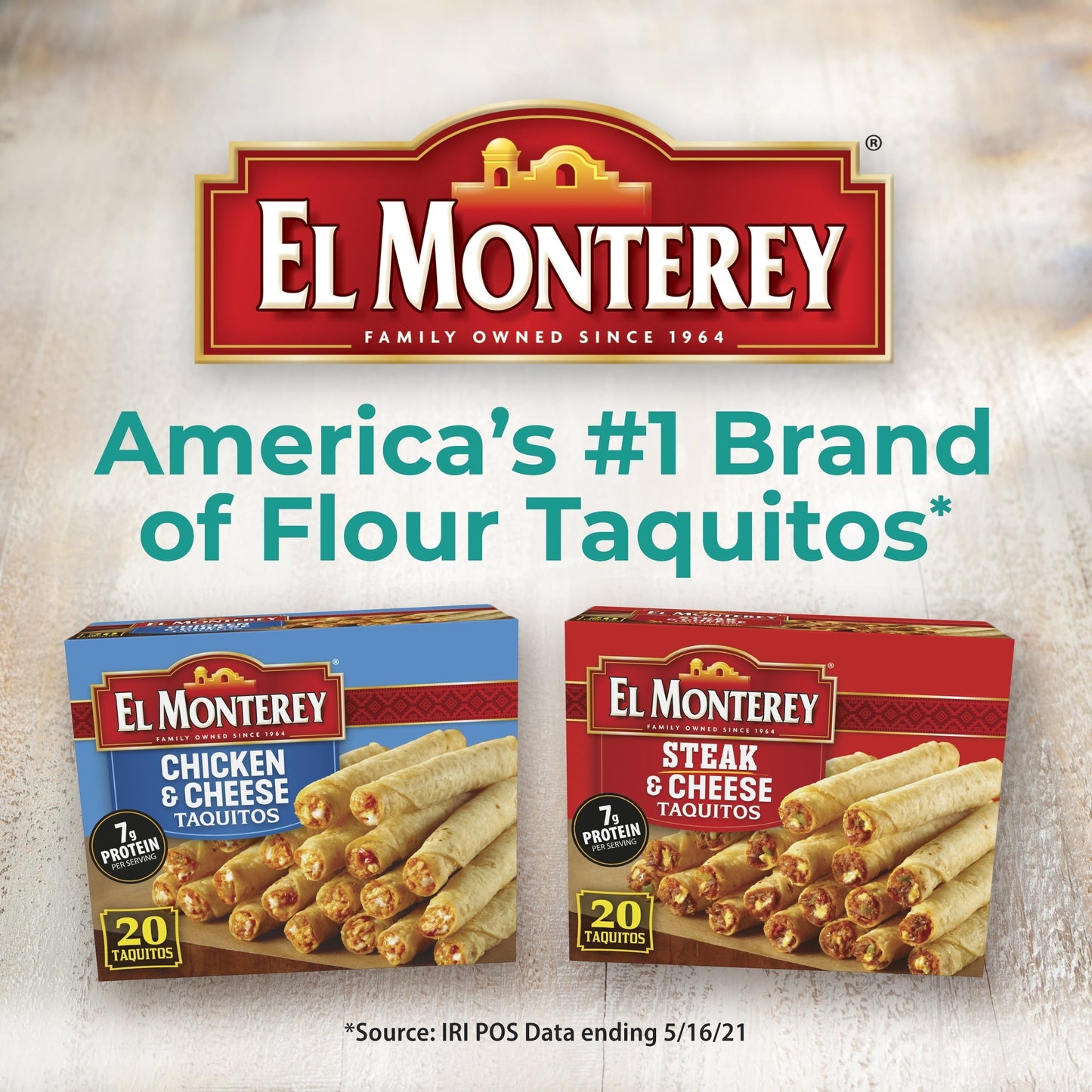 El Monterey Extra Crunchy Southwest Chicken Taquitos, 20.7 Oz, 18 Count (Frozen)