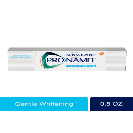 Sensodyne Pronamel Gentle Whitening Sensitive Toothpaste, Alpine Breeze 0.8 Oz