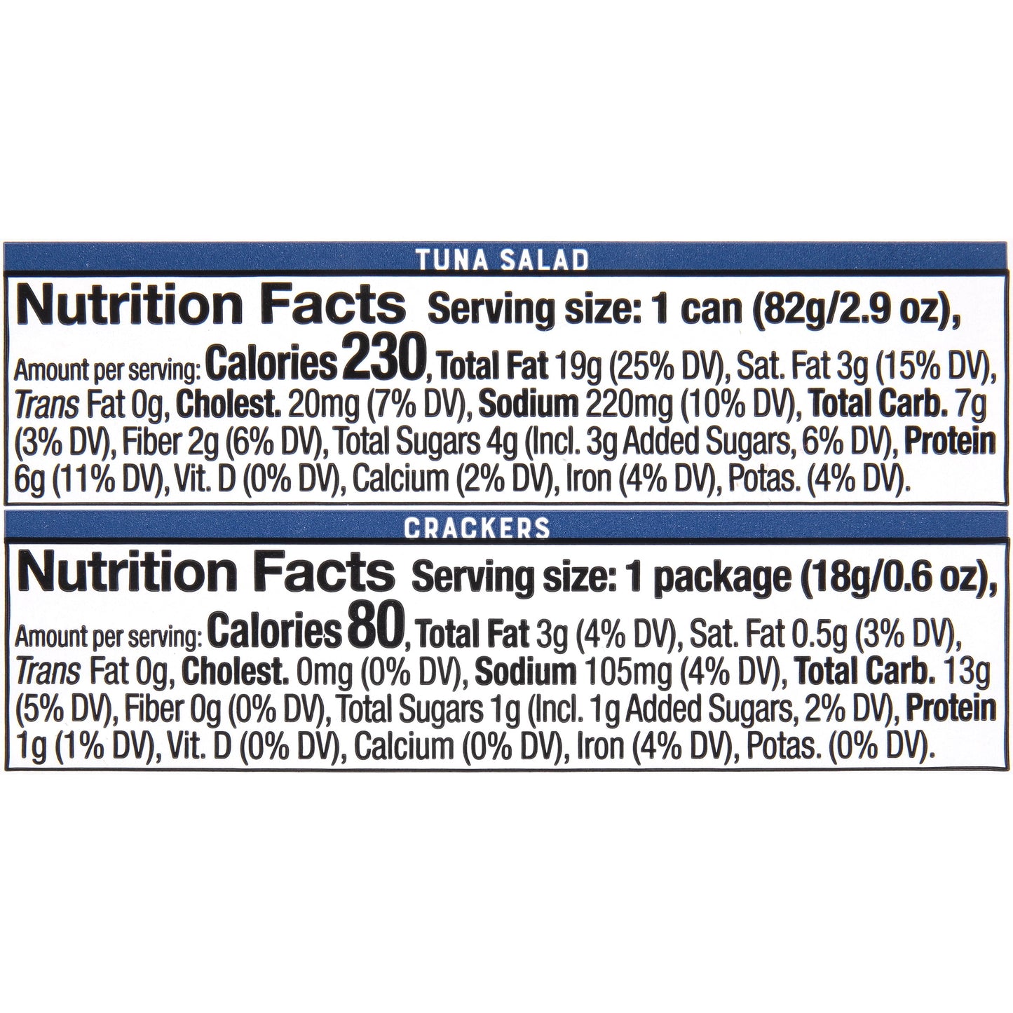 Bumble Bee Snack on the Run! Tuna Salad Kit with Crackers, Ready to Eat with Spoon, 3.5 oz Box