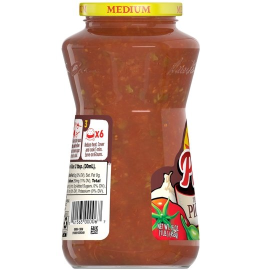 Pace Medium Picante Sauce, 16 oz Jar