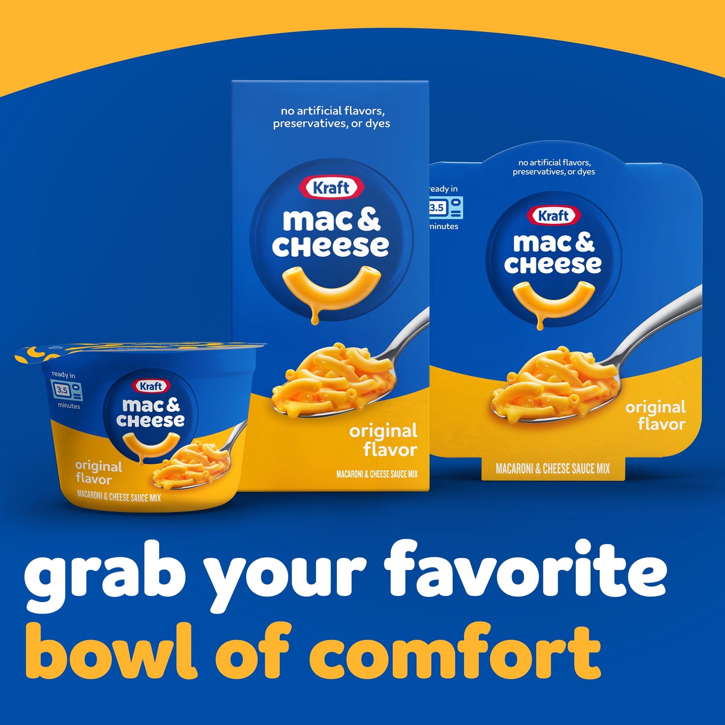 Kraft Original Mac N Cheese Macaroni and Cheese Dinner, 7.25 oz Box