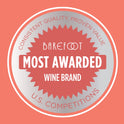 Barefoot Pink Moscato Sweet Pink Wine, California, 750ml Glass Bottle