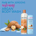 Jergens Argan Oil Weightless Wet Skin Body Lotion, 10 fl oz