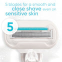 Venus Deluxe Smooth Sensitive Women's Razor Handle + 2 Blade Refills