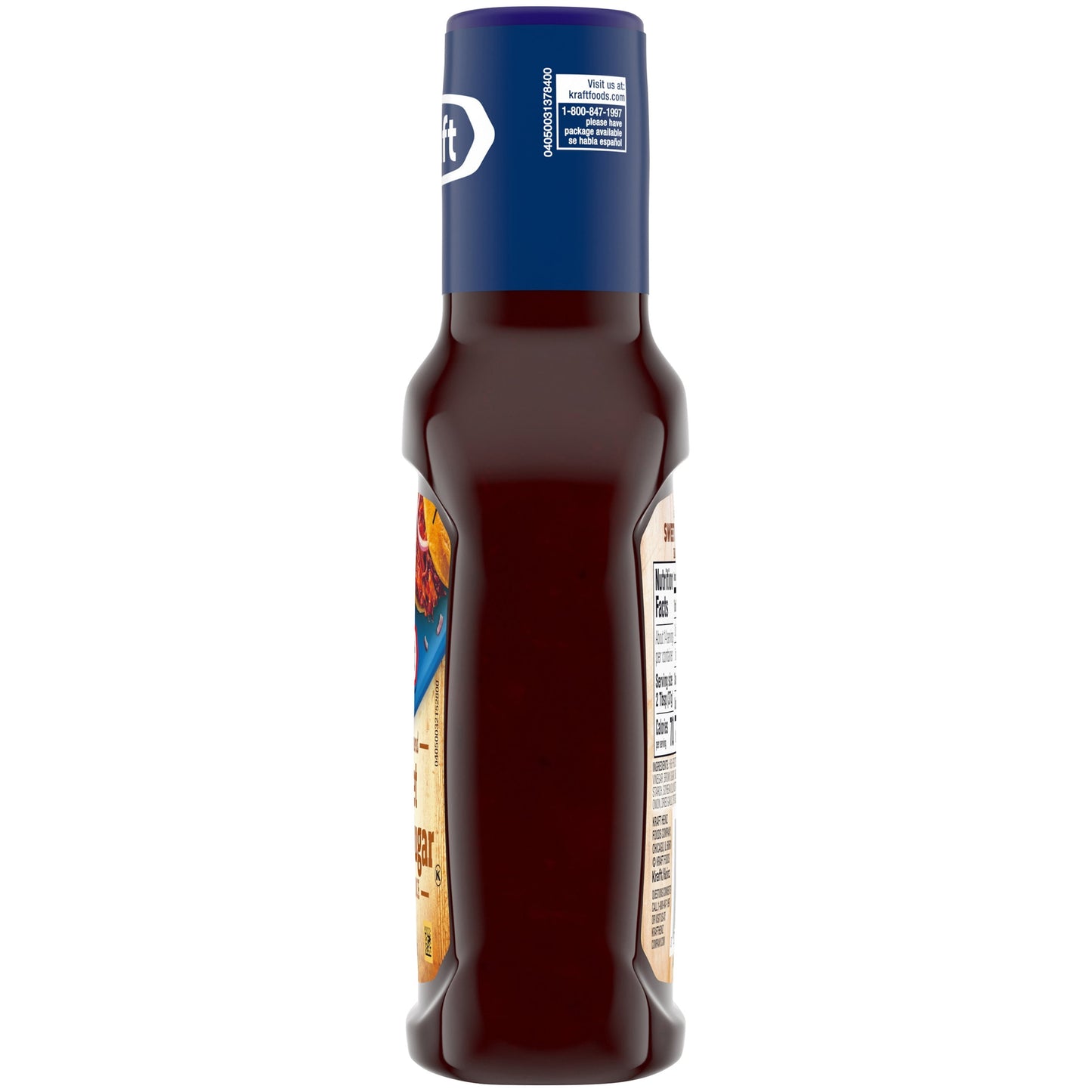 Kraft Sweet Brown Sugar Slow-Simmered Barbecue BBQ Sauce, 18 oz Bottle