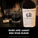 Cooper & Thief Bourbon Barrel Aged California Red Wine, 750 ml Glass, ABV 16.00%