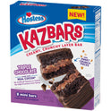 HOSTESS Triple Chocolate KAZBARS Creamy and Crunchy Layer Bar, Individually Wrapped - 10 oz, 8 Count