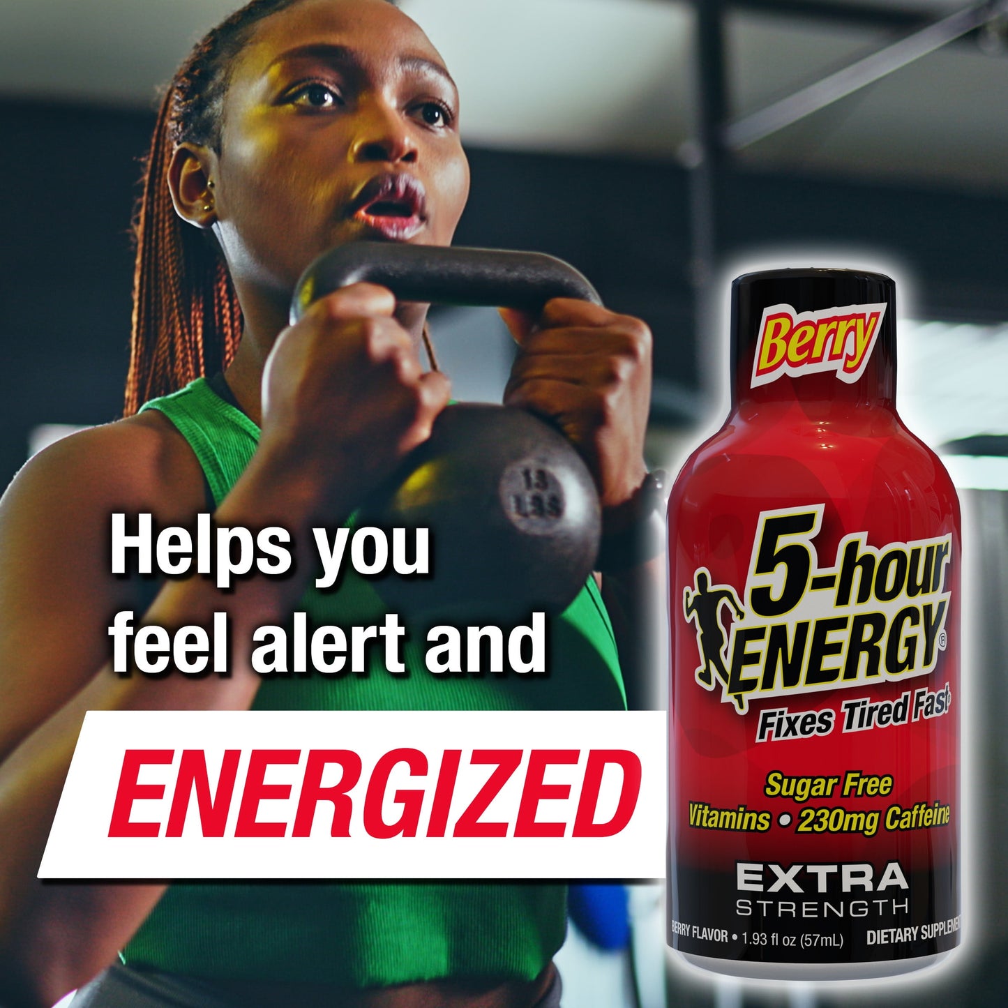 5-hour Energy Shot, Extra Strength, Berry