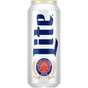 Miller Lite Lager Beer,  24 fl oz Can, 4.2% ABV