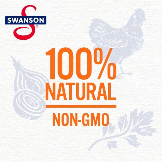 Swanson 100% Natural, Gluten-Free Chicken Broth, 32 oz Carton