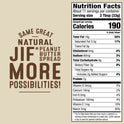 Jif Natural Squeeze Creamy Peanut Butter Spread, 13 oz.  Smooth, Creamy Texture, Portable Peanut Butter Spread Pouch