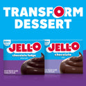 Jell-O Chocolate Fudge Artificially Flavored Zero Sugar Instant Reduced Calorie Pudding & Pie Filling Mix, 1.4 oz Box