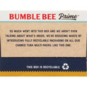 (Pack of 4) Bumble Bee Prime Solid White Albacore Tuna in Water, 5 oz Cans