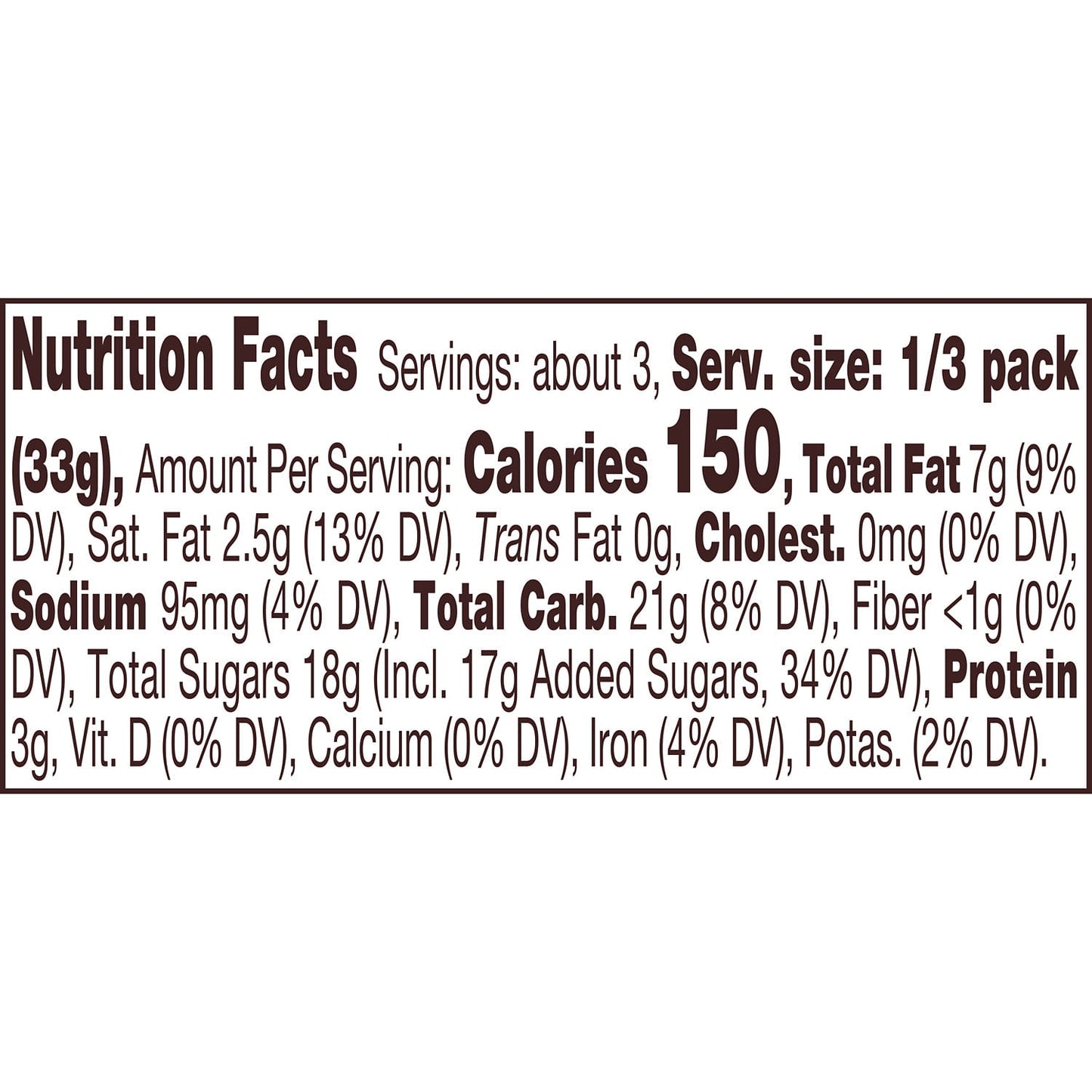 Reese's Fast Break Milk Chocolate, Peanut Butter and Nougat King Size Candy, Bar 3.5 oz