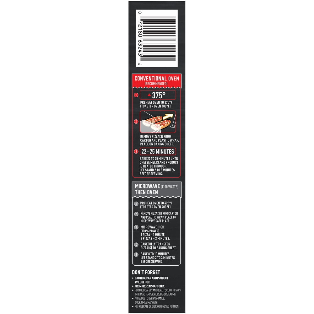Red Baron French Bread Three Meat Frozen Pizza 2 Count 11 oz