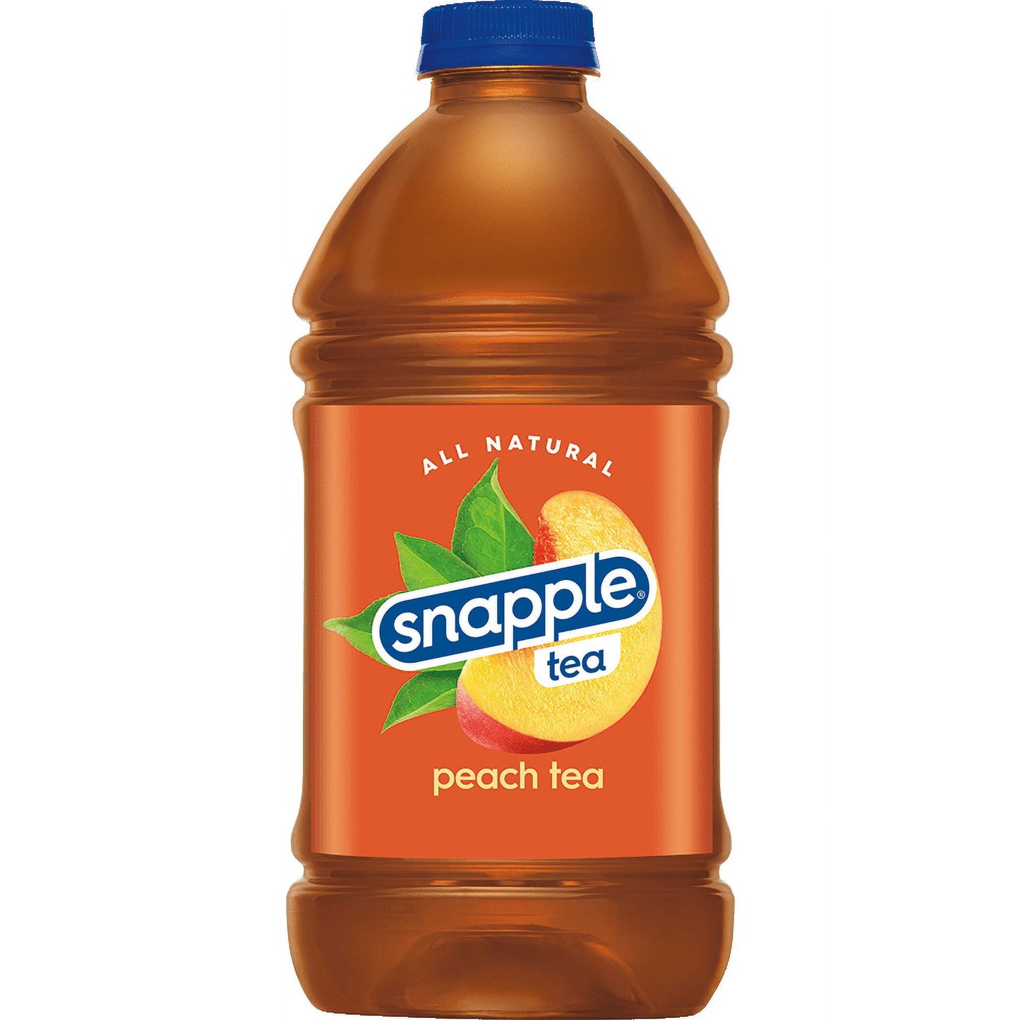 Snapple Natural Peach, Bottled Tea Drink, 64 fl oz