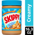 SKIPPY Peanut Butter, Creamy, Plastic Jar 16.3 oz