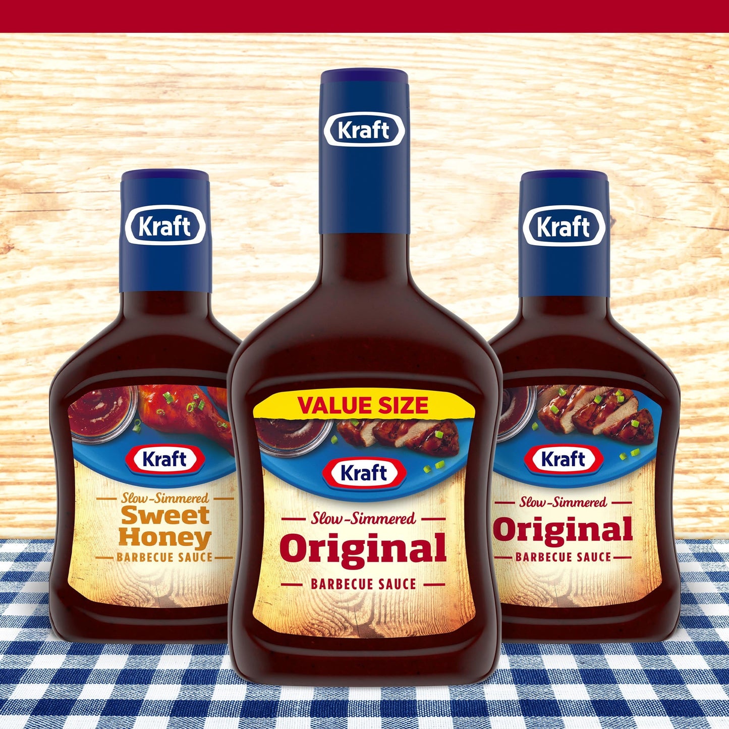 Kraft Original Slow-Simmered Barbecue BBQ Sauce Value Size, 40 oz Bottle