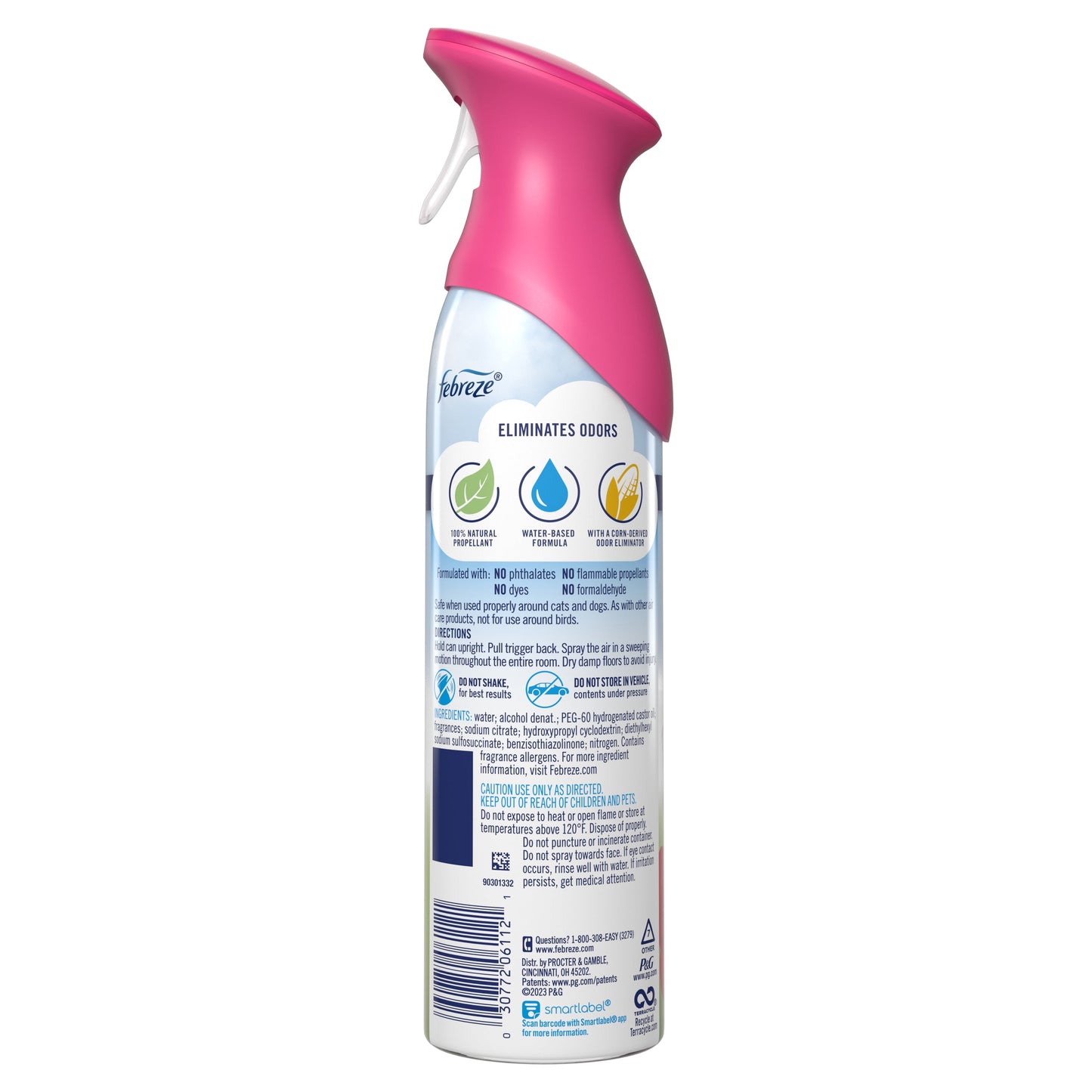 Febreze Air Effects Odor-Fighting Air Freshener Sweet Peony, 8.8 oz. Aerosol Can