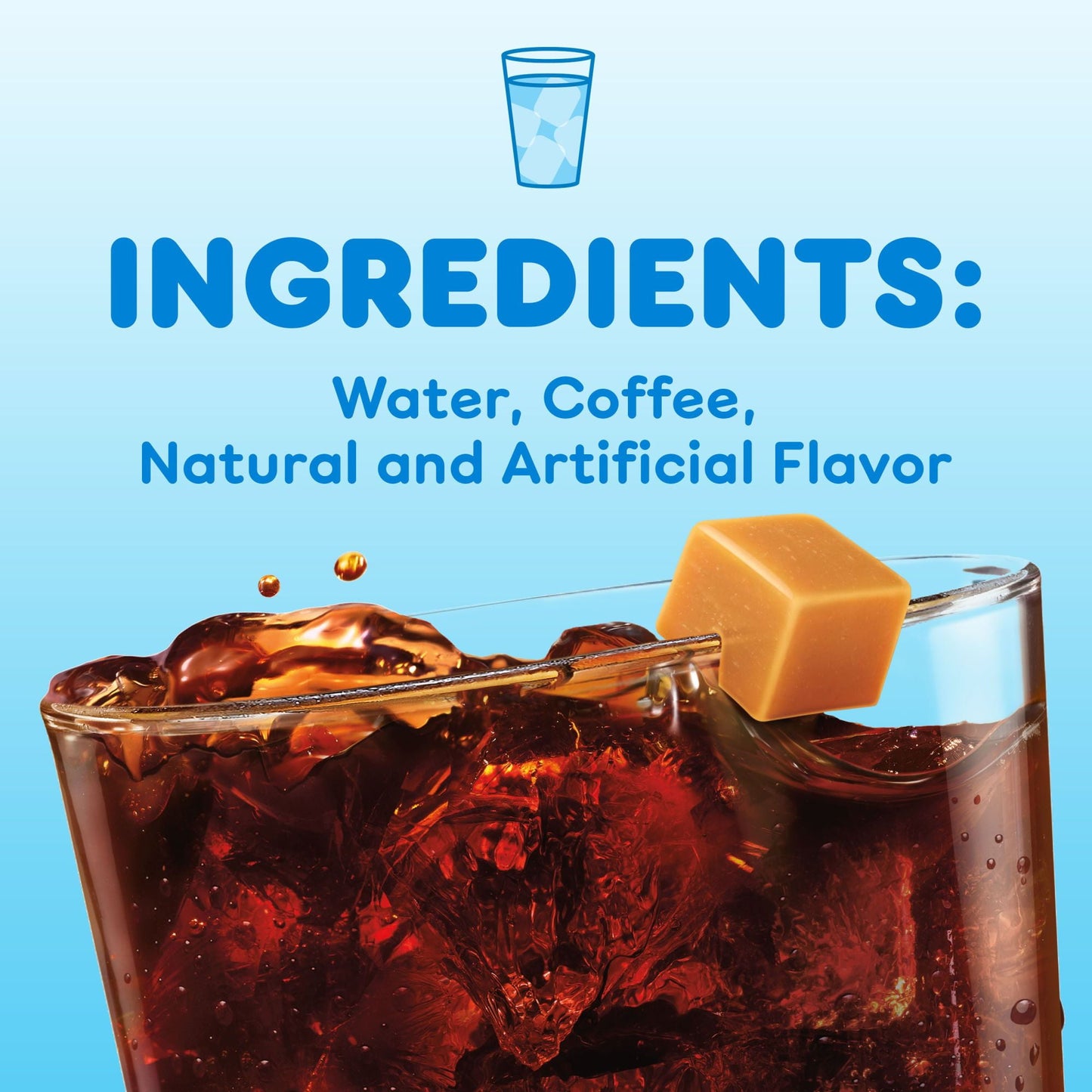 Dunkin Caramel Flavored Cold Brew Coffee Concentrate, 31 Oz.