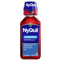 Vicks NyQuil Cold and Flu Relief Liquid Medicine, over-the-Counter Medicine, Cherry, 12 fl. oz.
