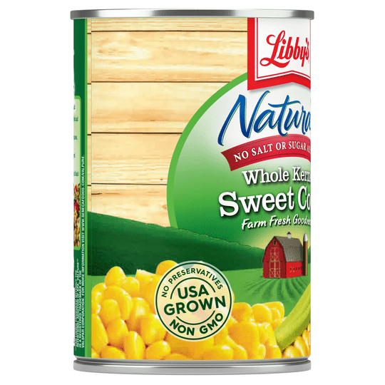 Libby's Naturals Canned Sweet Corn, 15.25 oz Can