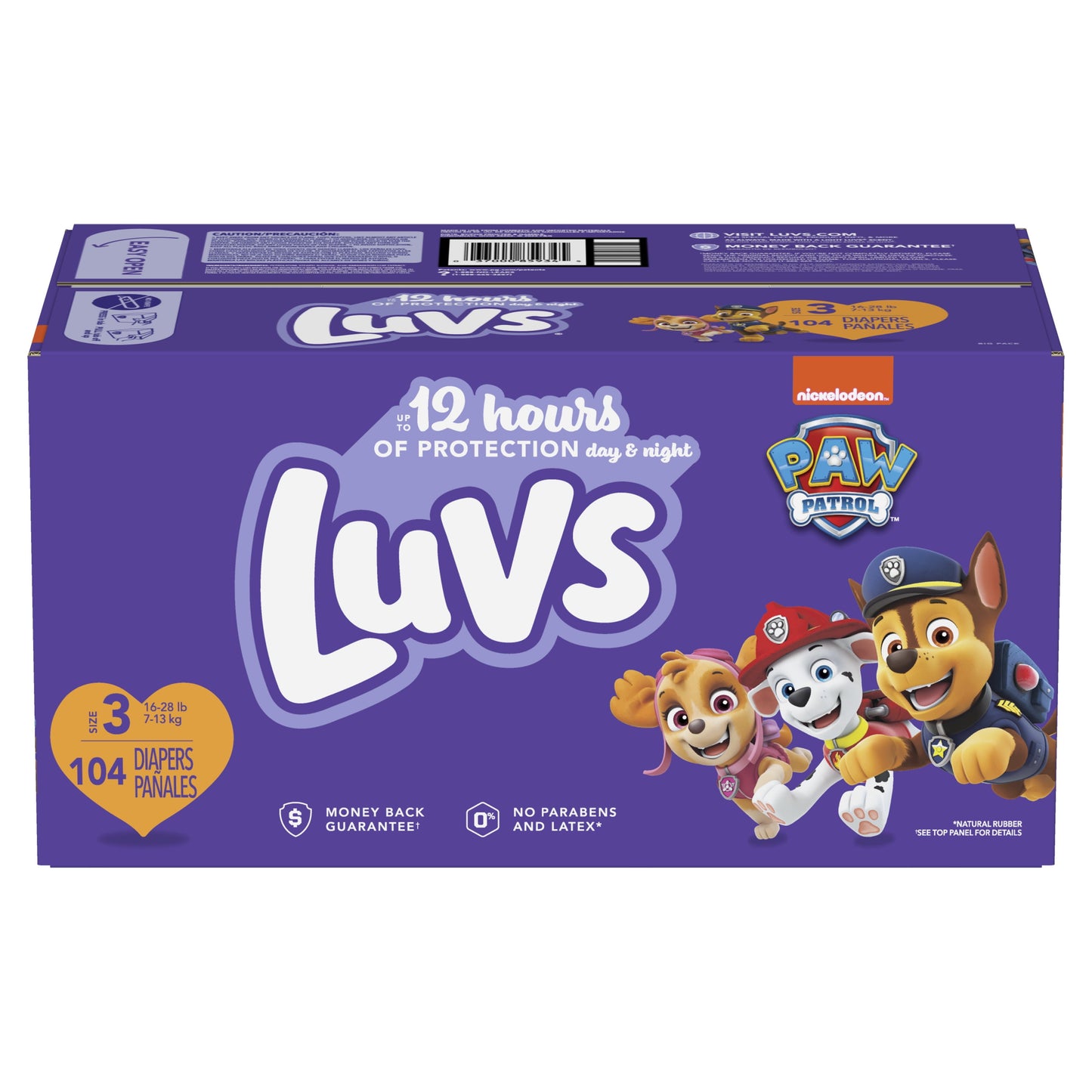 Luvs Diapers Size 3, 104 Count