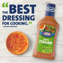 Kraft Zesty Italian Salad Dressing, 16 fl oz Bottle