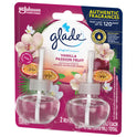 Glade PlugIns Refill 2 ct, Vanilla Passion Fruit, 1.34 FL. oz. Total, Scented Oil Air Freshener Infused with Essential Oils